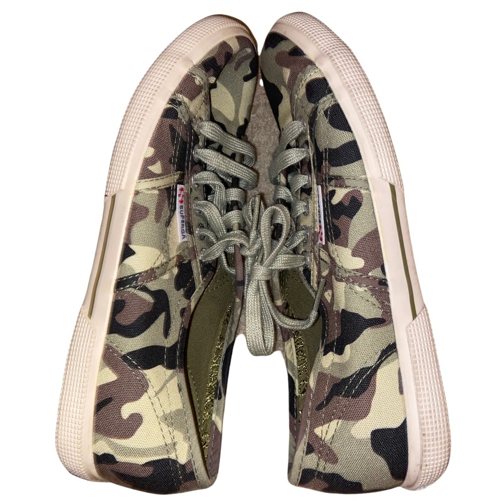 SUPERGA Cotu Camouflage Style S0037Q0 Sneakers Women’s Size 8.5 - Picture 5 of 13